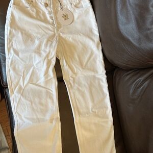 Princess Polly White Jeans size US 6
